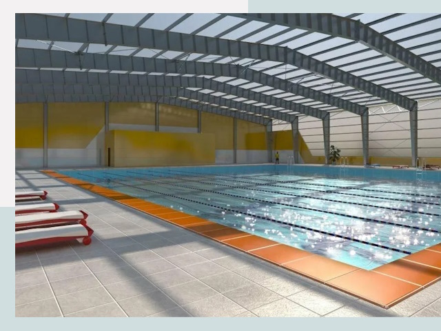 Строительство крытых бассейнов в Ступине