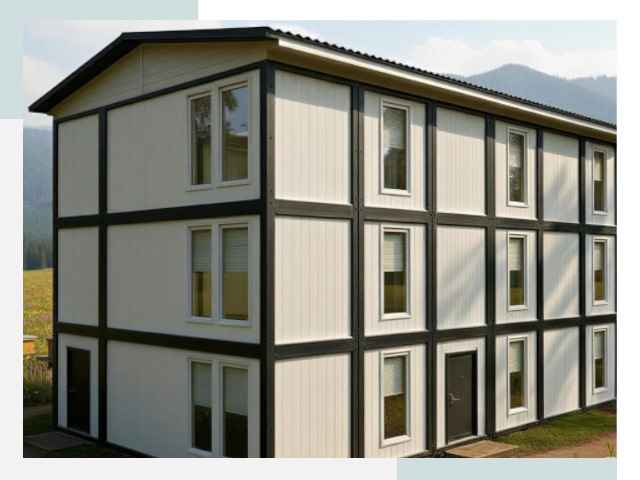 Модульные общежития в Ступине