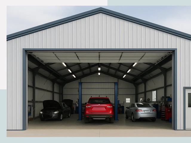 Ангары из сэндвич панелей от 624 руб. в Ступино