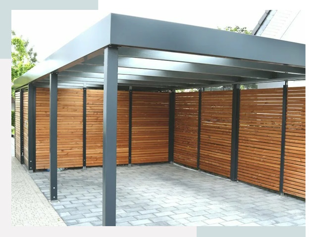 Навесы для парковки в Ступине