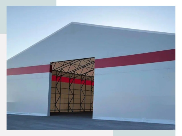 Быстровозводимые ангары в Ступине