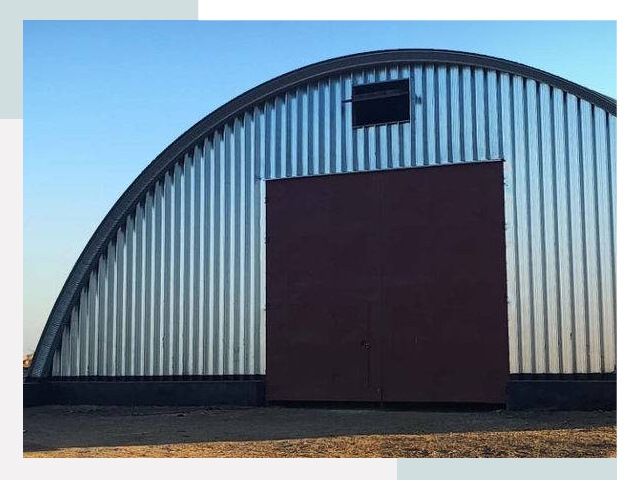 Бескаркасные ангары в Ступине