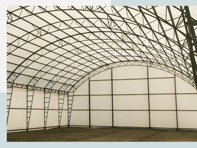 Арочные ангары от 624 руб. в Ступино и Московская область