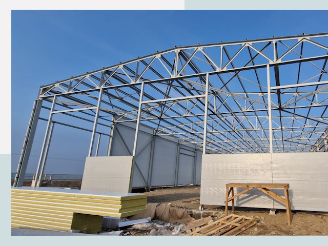 Утепленные ангары в Ступино от 624 руб. за м²