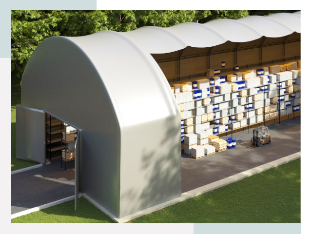 Тентовые ангары в Ступине