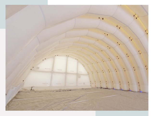 Пневмокаркасные ангары в Ступине