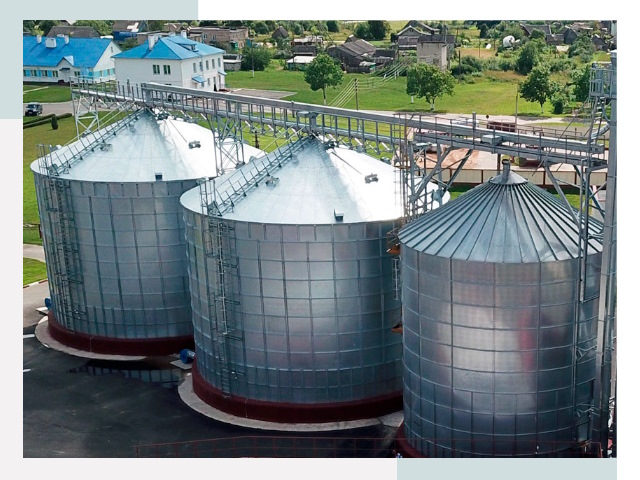 Металлические силосы в Ступине