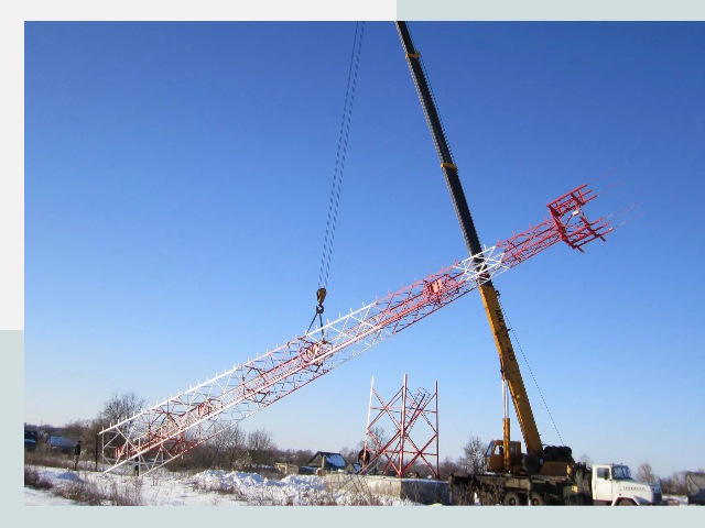 Строительство башен связи в Ступине от 624 руб.