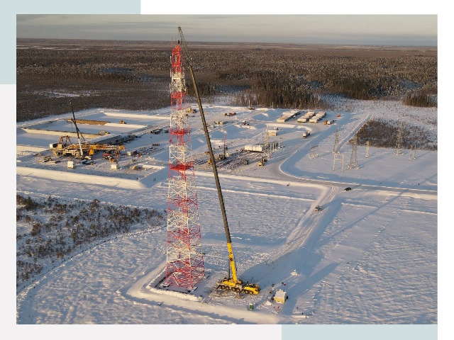 Мачты связи в Ступине