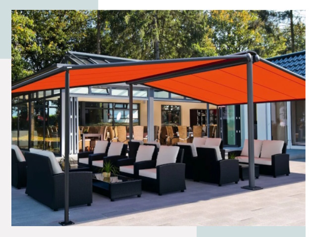 Навесы для кафе и ресторанов в Ступине