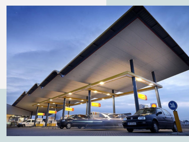 Навесы для АЗС в Ступино от 624 руб. - Защита и комфорт