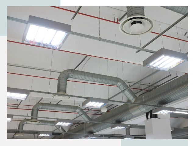 Вентиляция ангаров в Ступине