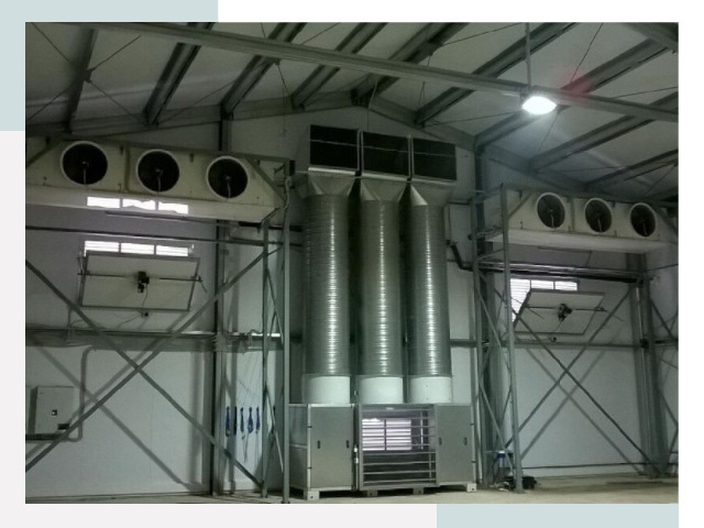 Инженерные системы для ангаров в Ступине