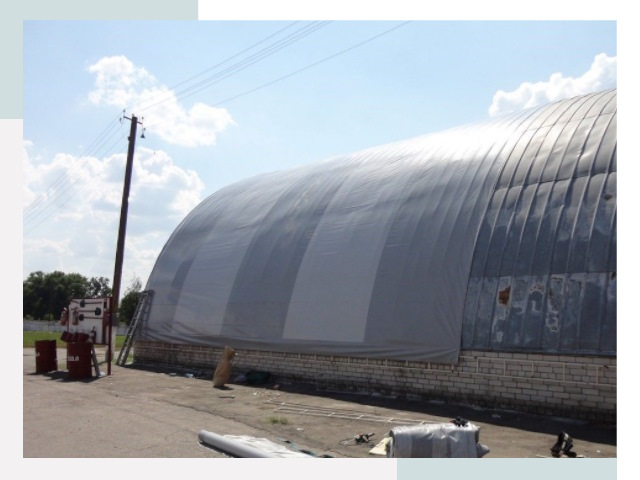 Ремонт ангаров в Ступине