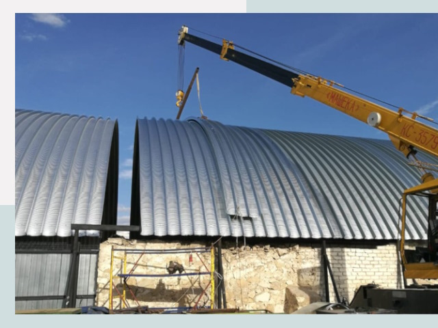 Реконструкция ангаров в Ступине от 624 руб.