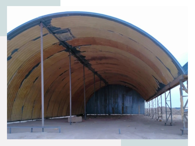 Реконструкция ангаров в Ступине